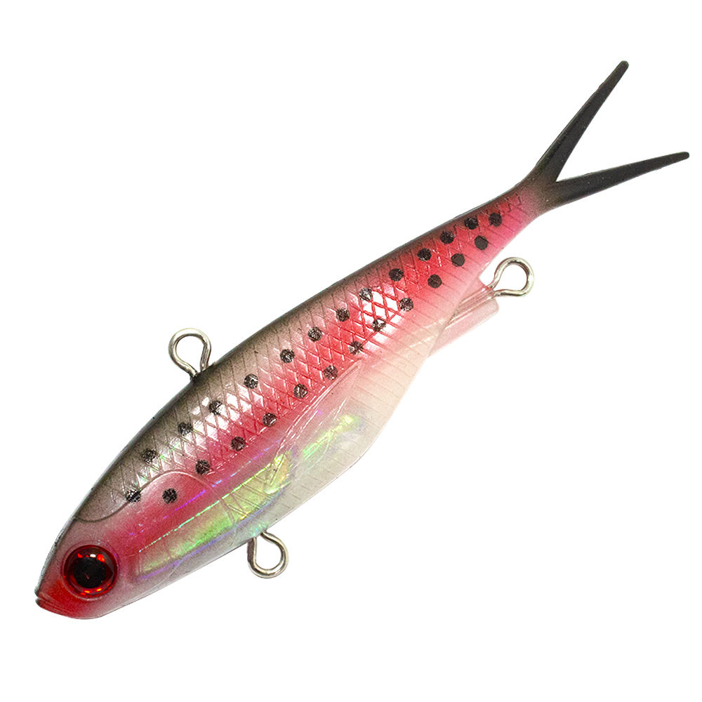 New Model 95mm 115mm Vibe Lure Fork Tail Soft Plastic Fishing Lures Super Strength TPE Plastic Vibration Vibe – Soft Lure – view 2