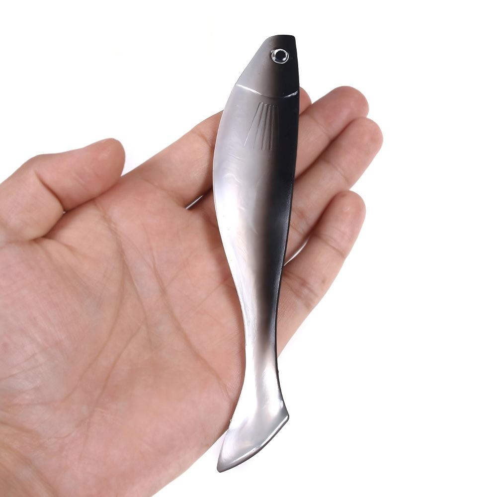 Cross-border Deep Sea Fishing 15cm 26g Large Mermaid Bionic T-tail Soft Fish Lure Saltwater Artificial Bait – Hard Lure – view 2