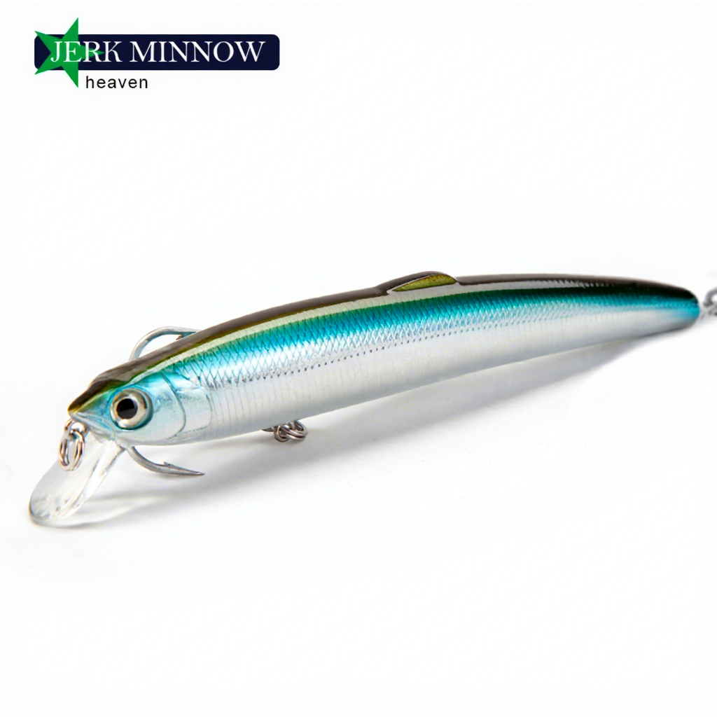 Factory-Direct Sale Artificial Hard Baits Long-Casting Floating Minnows VMC Hooks Twitch-and-Pause Action Multiple Colors – Hard Lure – view 5