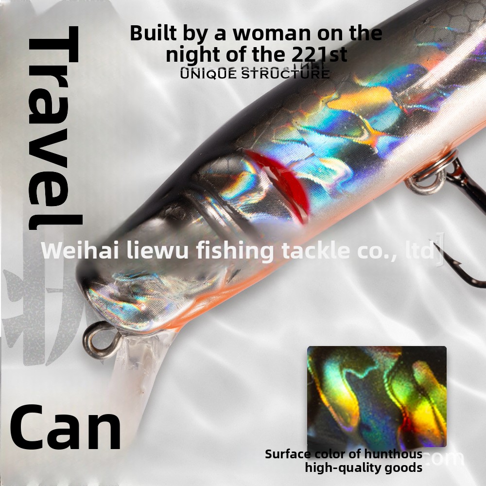 Hunting House Artificial Hard Bait Dead-Fish-Style Crankbait Hunched Back Floating 65/85mm 5/85g for Bass Mandarin Fish – Hard Lure – view 3