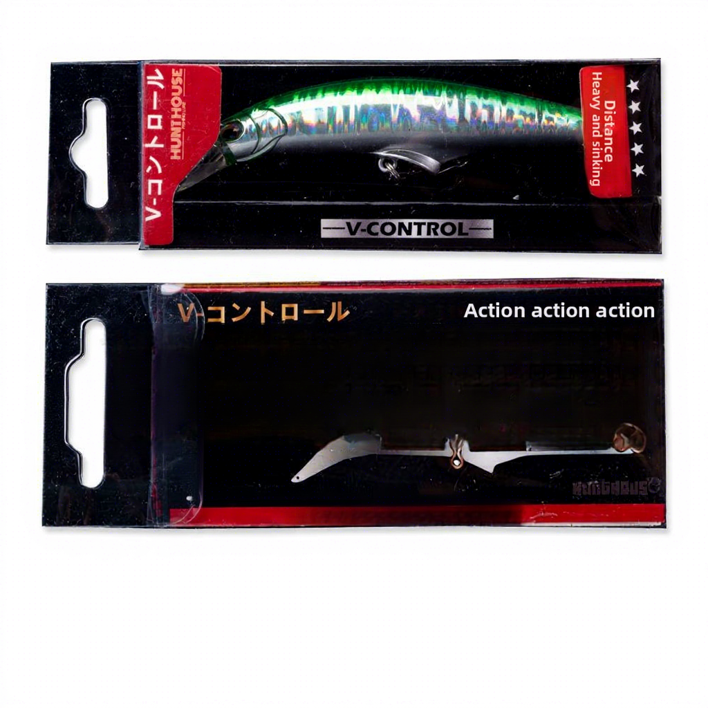 New-Style Quivering Minnow Sinking Artificial Hard Bait Lure Ultra-Long-Cast Laser-Finish Deep-Diving Action No – Hard Lure – view 5