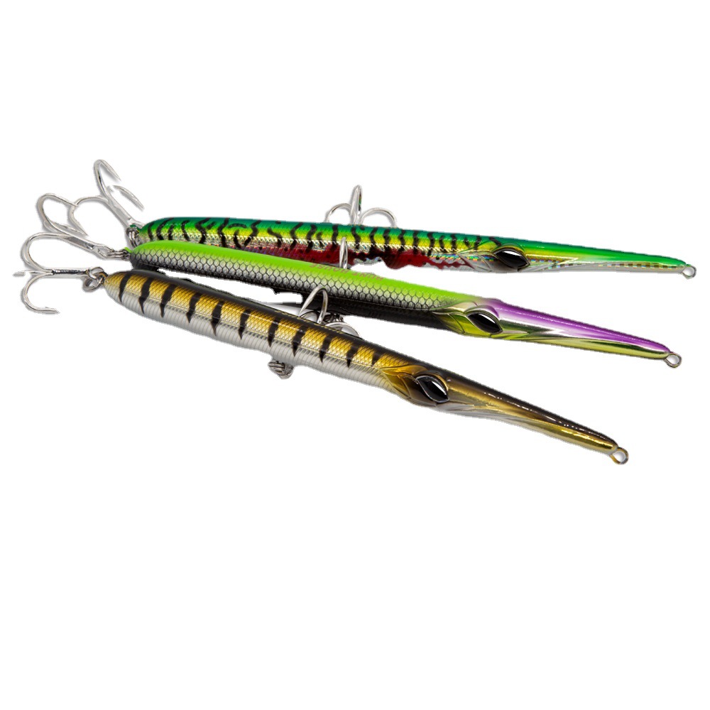Big Javelin Artificial Hard Bait Pencil Lure Sea Fishing Long-Casting Sinking/Surfacing VMC Hook Integrated Fish – Hard Lure – view 1