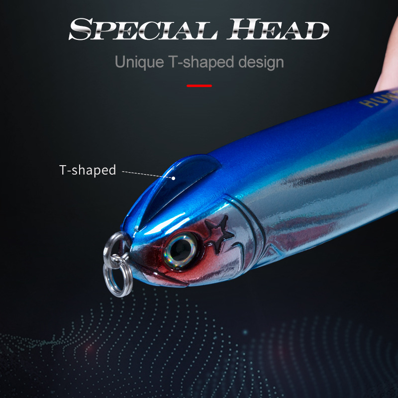 Hard Bait Artificial Pencil Lure Sea Fishing Slow-Sinking Twitch-and-Stop Action 130mm 26g for Sea Bass – Hard Lure – view 4