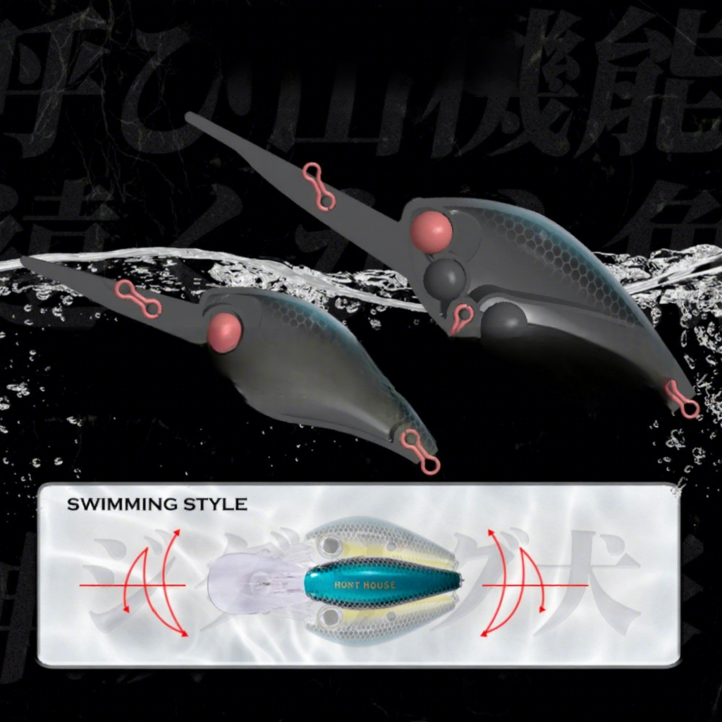 Lure Fat Minnow Floating Twitching Diving Artificial Hard Bait for Freshwater Snakehead Bass Saltwater Sea Bass Without Hooks – Hard Lure – view 3