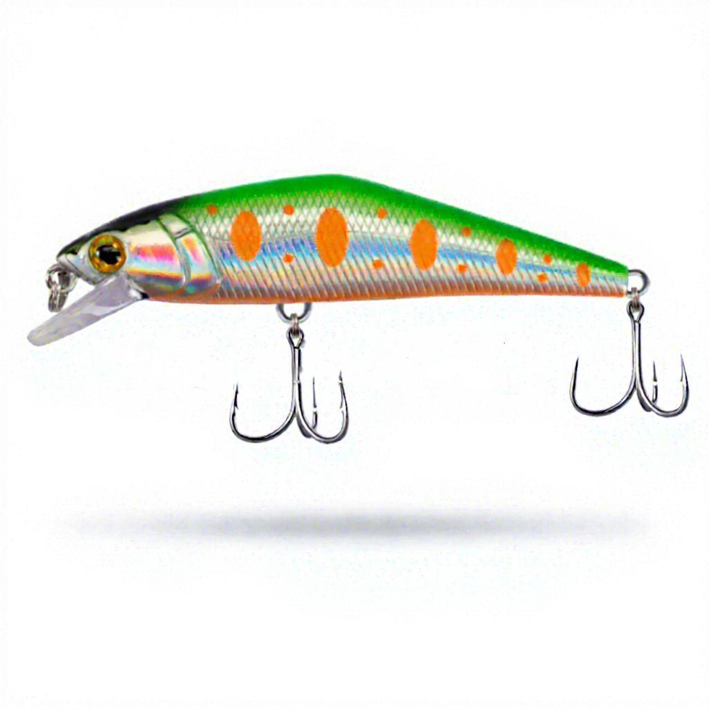 Japanese-style Micro Sub-surface Minnow Lure Twitched Multiple Swim Layers; 63mm One-piece Steel Wire Artificial Hard Bait; Fish – Hard Lure – view 4