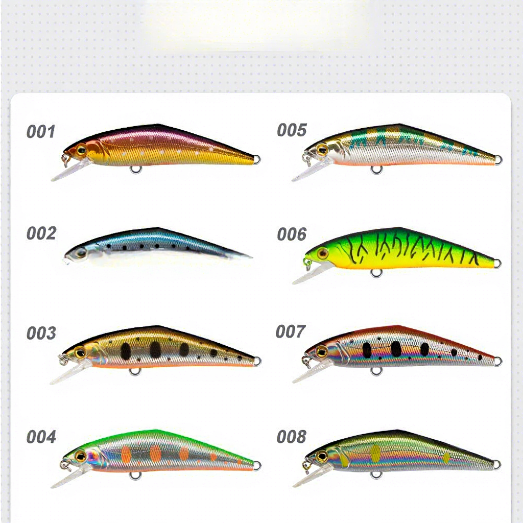 Japanese-style Micro Sub-surface Minnow Lure Twitched Multiple Swim Layers; 63mm One-piece Steel Wire Artificial Hard Bait; Fish – Hard Lure – view 5