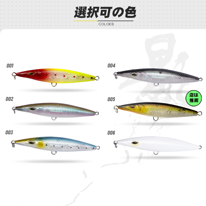 Lure New Arrival Topwater Pencil Hard Bait Lure and Artificial Bait Without Hooks Wholesale – Hard Lure – view 5