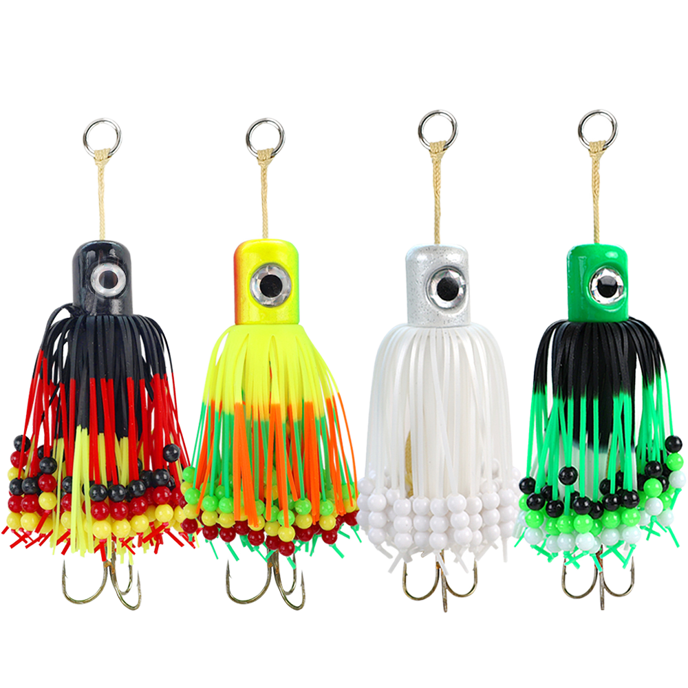 Big Squid Bait Iron Plate Soft Bait for Sea Fishing & Boat Fishing ABS & PVC Materials – Soft Lure – view 2