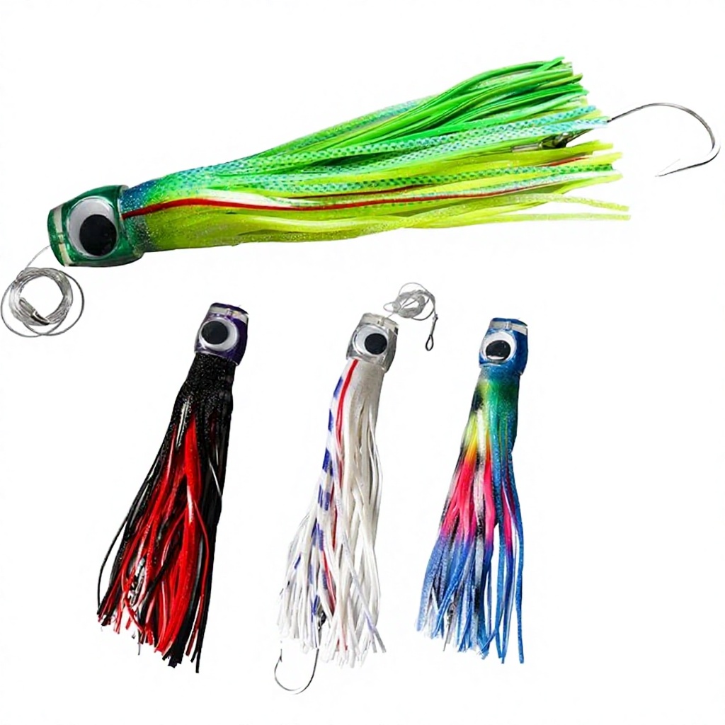 34cm 260g Printed Freshwater Trolling Jet Head Lure for Bass Carp & Trout – Soft Lure – view 3