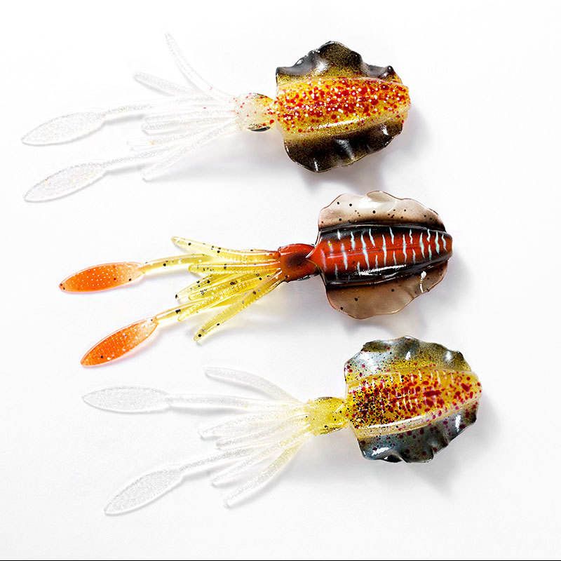 New Luminous Trolling Soft Squid Lure, Silicone Octopus Skirt Soft Bait – Hard Lure – view 3