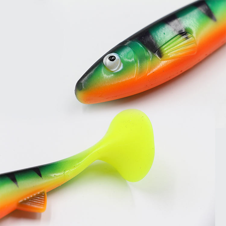 16cm 38g Printed PVC Soft Plastic Shad Swim Bait Fishing Lure for Pike Northern Mullet River/Lake/Stream Use Supplier Wholesale – Hard Lure – view 2