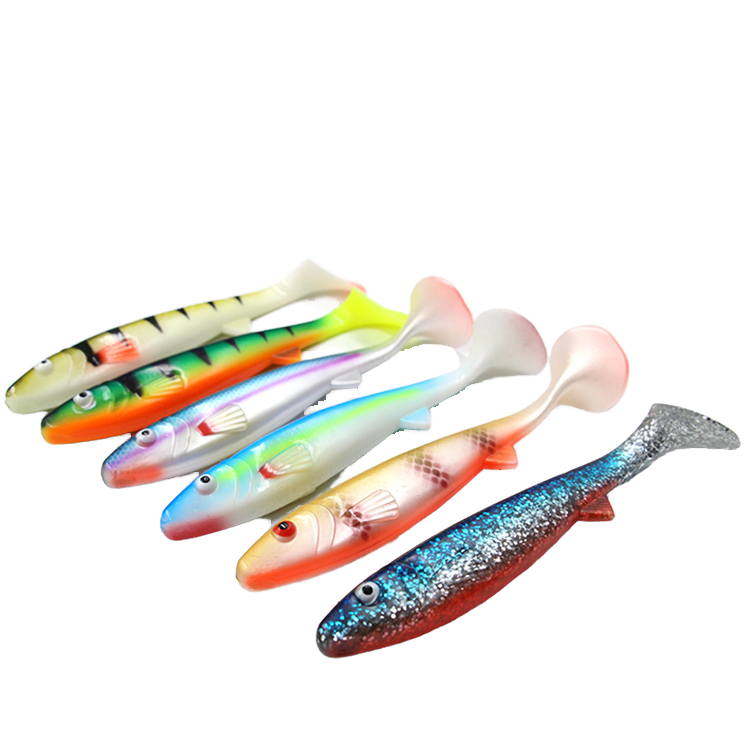 16cm 38g Printed PVC Soft Plastic Shad Swim Bait Fishing Lure for Pike Northern Mullet River/Lake/Stream Use Supplier Wholesale – Hard Lure – view 1