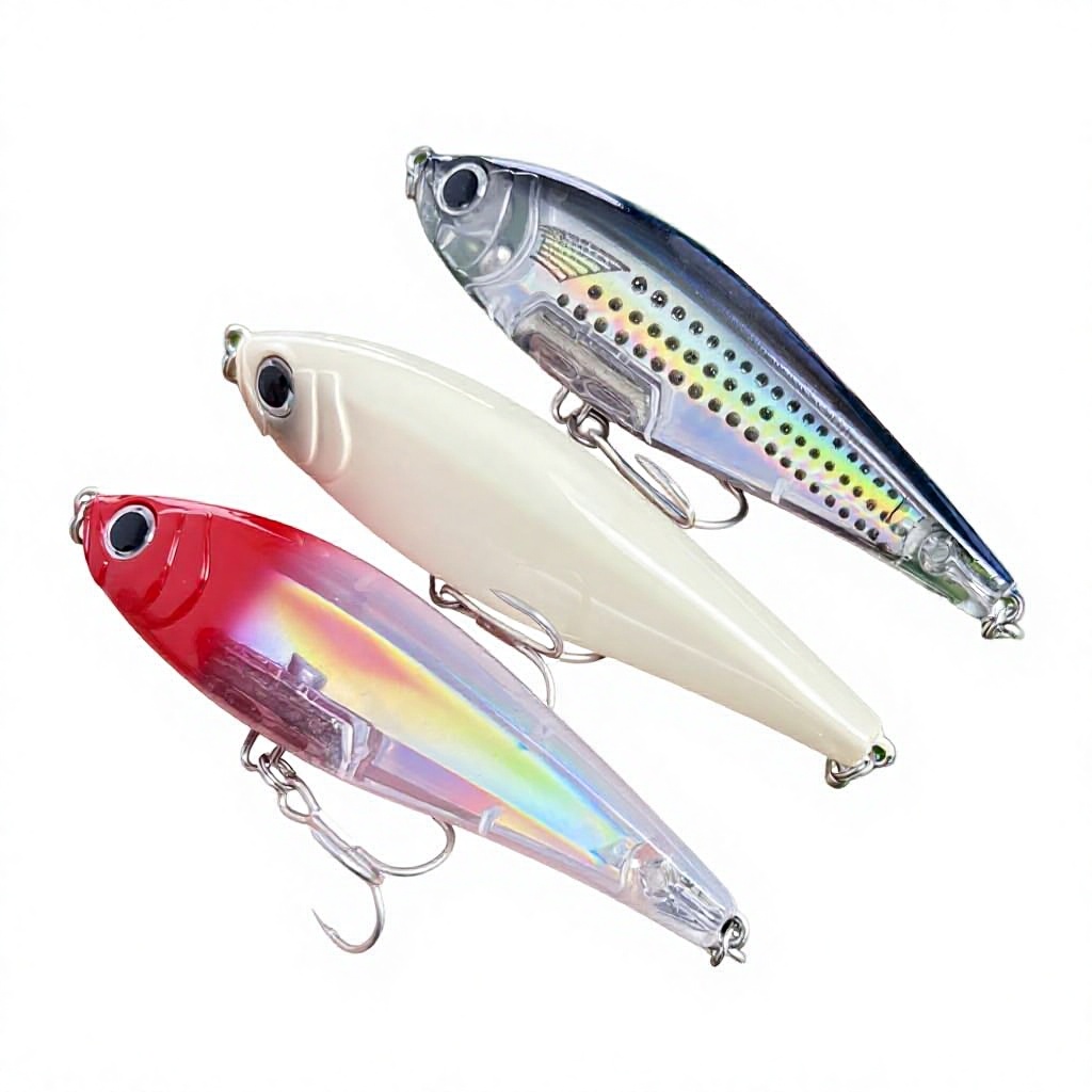 Huiping 3D Inshore Twitchbait 90ss Slow Sinking Pencil Lure 90mm 18g ABS Bass Zander Pike Salmon Freshwater Saltwater Artificial – Pencil – view 4