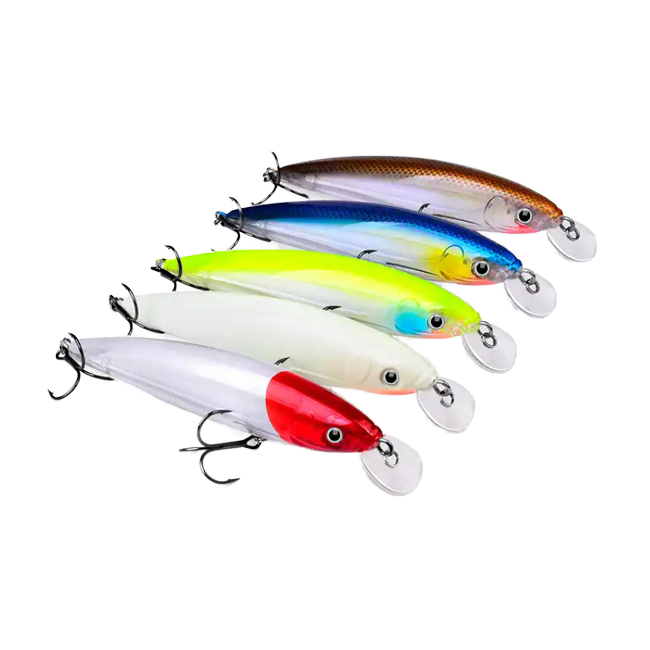 Giant Game Floating Minnow Lure 16cm 40g ABS Bionic Hard Plastic Fishing Bait for Ocean Boat River & Lake Long-Cast Minnow – Hard Lure – view 2