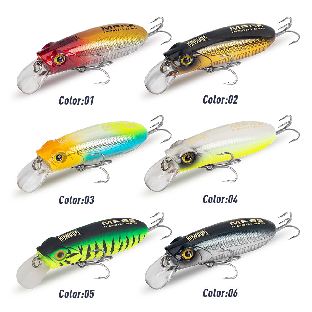 For Pike Crankbait Fishing Lure for Salmon Catfish Cod Marlin Carp & Perch-4.7g/6.2g/9.8g/12.2g ABS Topwater Bait – Crankbait – view 2
