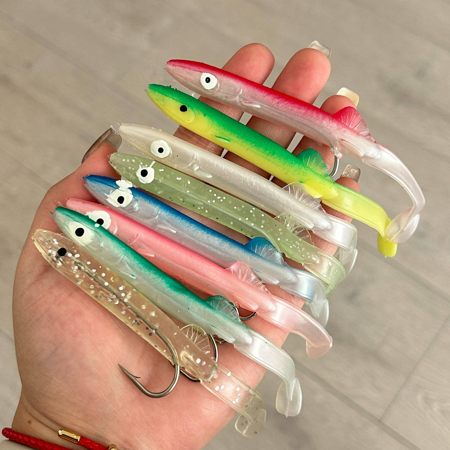 6cm Luminous Plastic Artificial Soft Bait Skirt Squid Lure for Saltwater Fish Catfish Pike & Cod-Top/Bottom/Midwater Fishing – Soft Lure – view 3