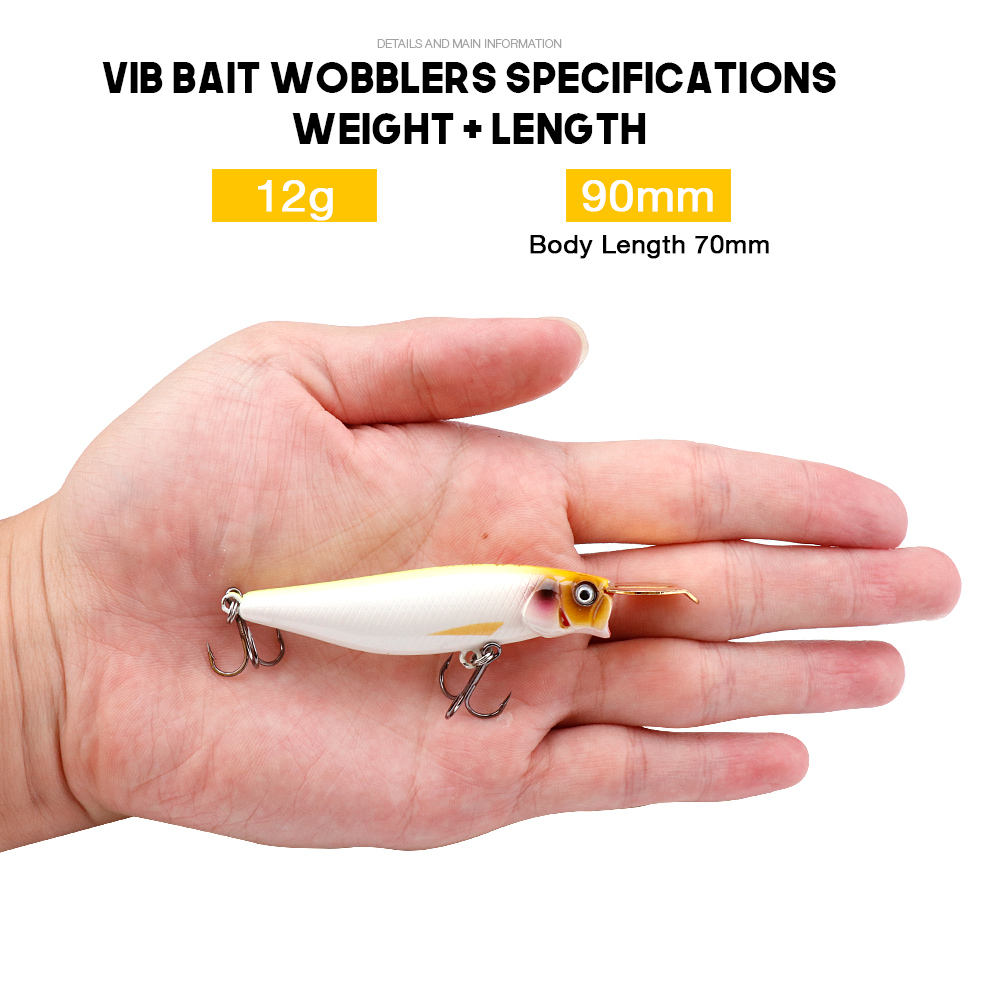 90mm 12g Steel Pencil Popper Lure for Saltwater Bass Fishing Long Casts No Hooks – Hard Lure – view 2