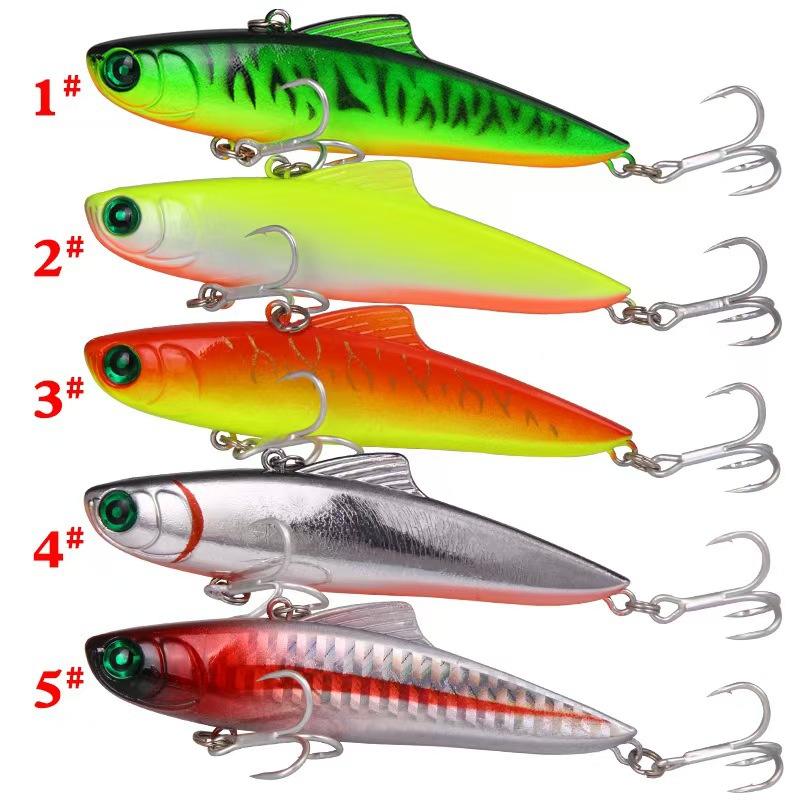 Artificial Hard Bait Lure Long-cast VIB Luminous Vibrating All-water-layer Retrieve Twitch-and-pause 85mm Saltwater Fish Salmon – Hard Lure – view 5