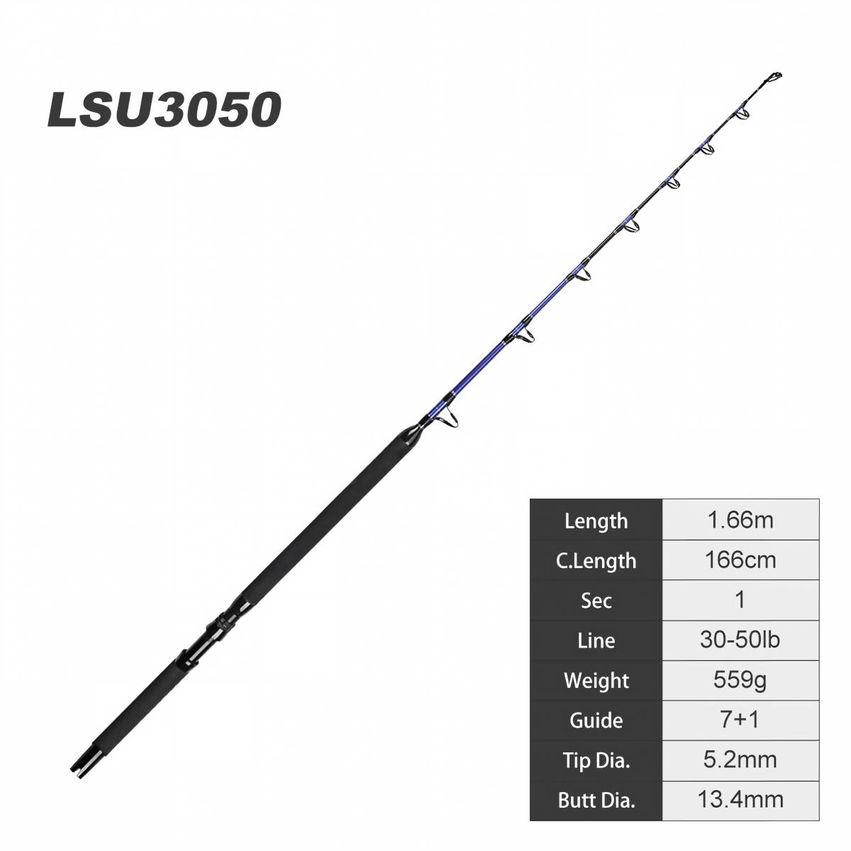 Cheery for Carbon EVA Offshore Saltwater Big Game Trolling Fishing Boat Jigging Rod – Fishing Rod – view 3
