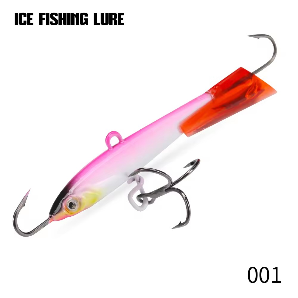 D1 Ice Fishing Balance Vibro-Lure 37/45/50mm Lateral Wobble Strong Fish-Attracting Sinking Artificial Hard Bait for Trout – Hard Lure – view 1