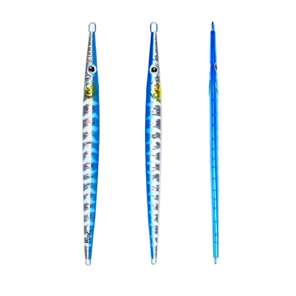 CHEERY 80g 100g Good Quality Deep Sea Silicone Jig Lure for Bass & Trout Saltwater Fly/Float Fishing Hard Bait – Metal Lure – view 4