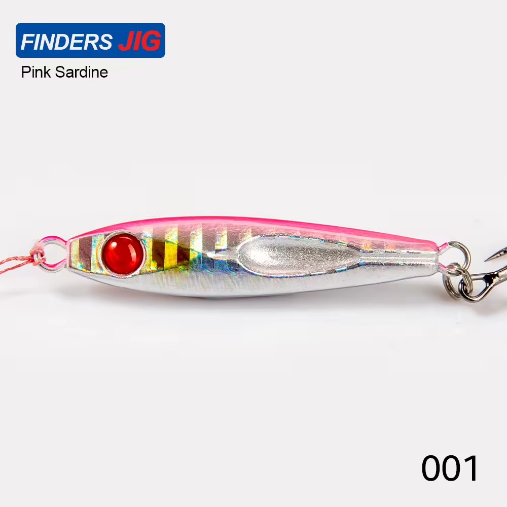 Lure Micro-Size Metal Jig Shorecasting Freshwater/Seawater Long-Cast Spinner Lead-Weighted Artificial Bait Hooks – Hard Lure – view 1