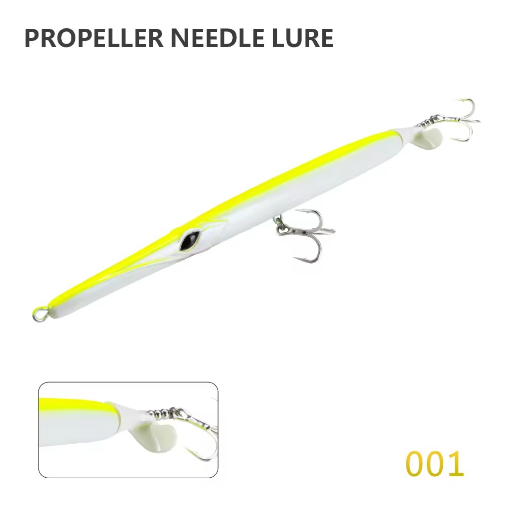 Extra-Long Surface Pencil Lure 225mm/40g Floating Intense Water Disturbance Attract Sea Bass Artificial Hard Bait Saltwater Fish – Hard Lure – view 1