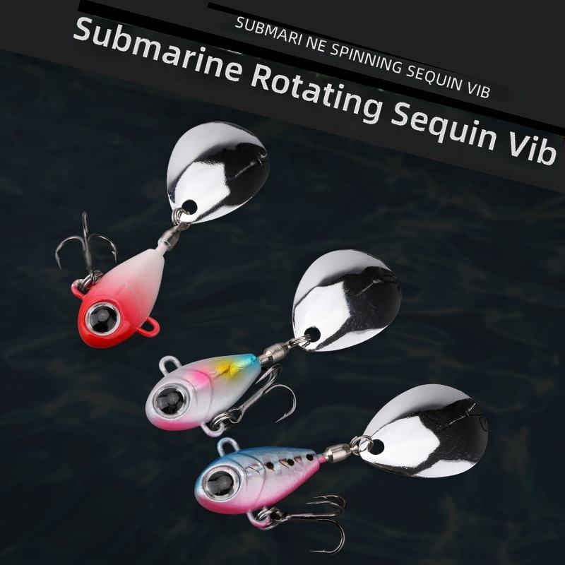 CHEERY 8g-13g Artificial Spintail Vib Winter Sea Saltwater Bait Targeting Carp Metal Material Vib Fishing Lures – Metal Lure – view 5