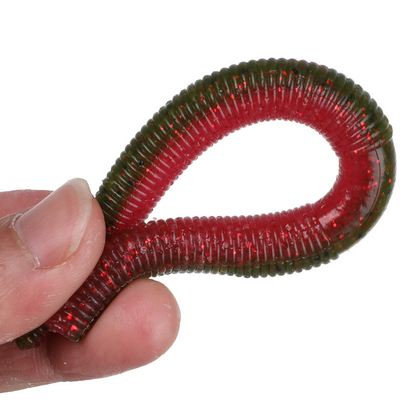 Cheery 13.5cm 10g Senko Worm PVC Soft Plastic Lure Texas Rig Senco Maggot Salty Baits for Pike Bass Trout-River Lake Stream – Worms & Grubs – view 4