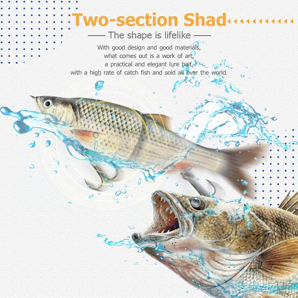 Cheery Sea Fishing Saltwater Fish Lifelike 3D Carved Scales Surface Simulation Bionic Artificial Hard Bait Lure Brown Marlin – Swimbait – view 5
