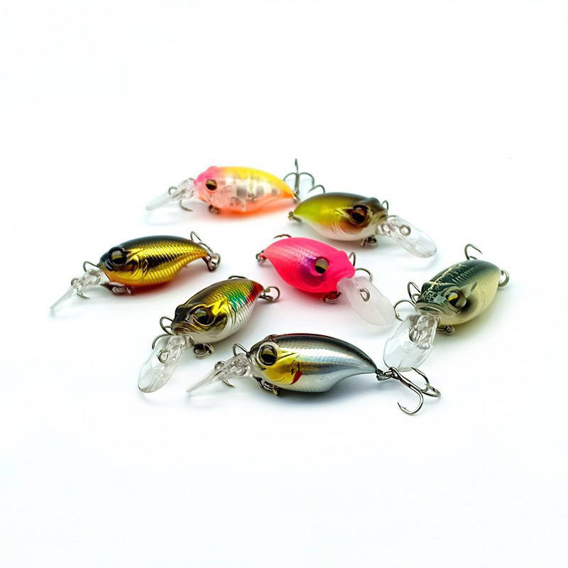 Cheery 42mm/6g ABS Artificial Hard Bait Crankbait Fishing Lure for Pike and Perch in Freshwater Streams – Crankbait – view 3