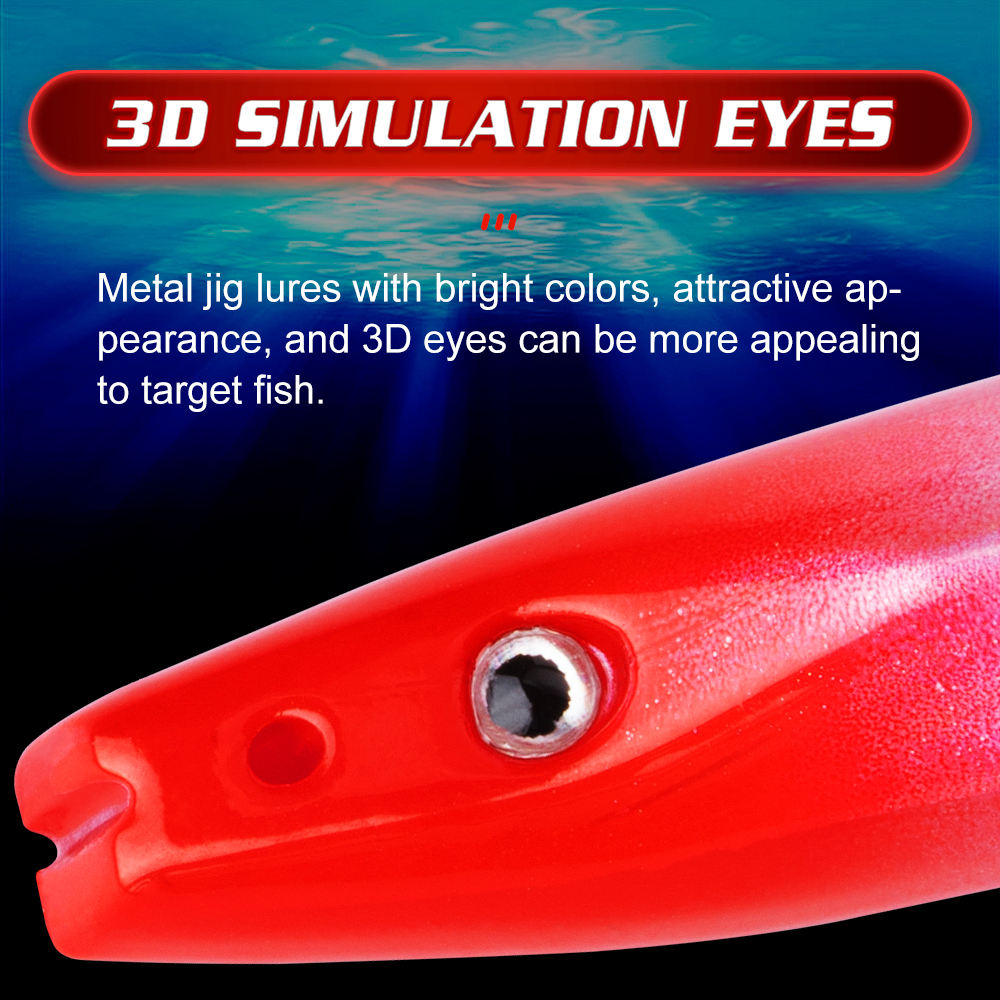 Trolling Metal Jig 50mm 2g Saltwater Jigging Lure Floating Action Artificial Hard Bait – Hard Lure – view 5