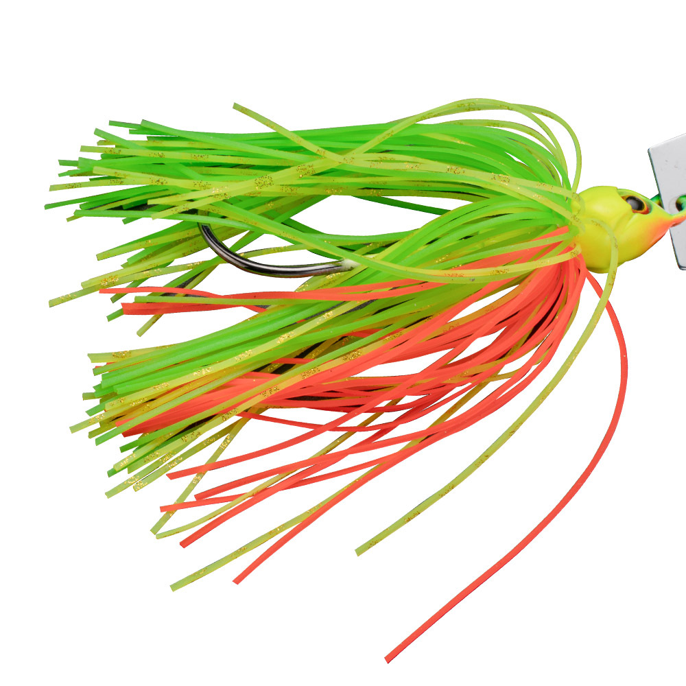 CHEERY Bearded Man Splash Guard Weed-defying 7g/9g/11g Artificial Metal Lure Spinning Spinnerbait JIG Soft Bait – Spoon & Spinner – view 4